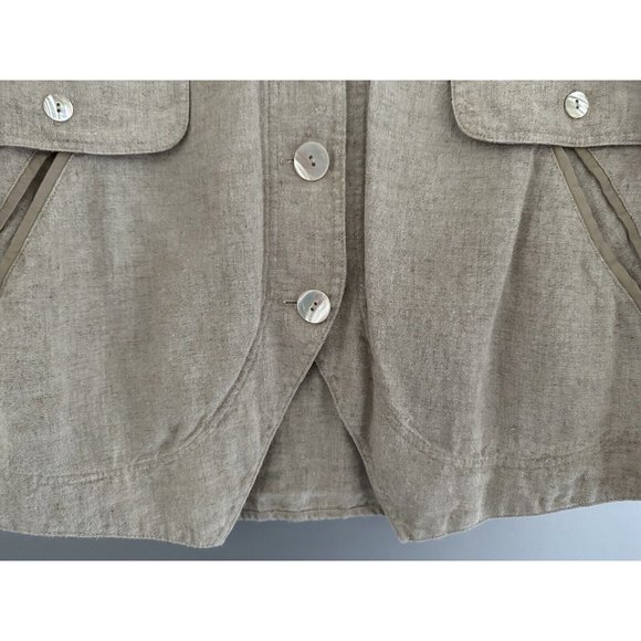 Free Wear By Jonathan Hoenscheidt Two-tone Tan Men's Sz Large Cardigan - Picture 5 of 13